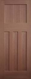 Interior Flat Panel Timber Door  SP-BL4