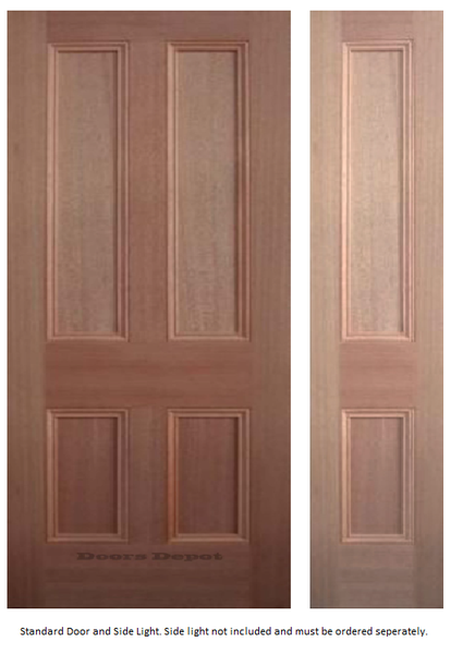 Interior Panel Timber Door - SP-4VP1
