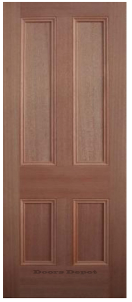 Interior Panel Timber Door - SP-4VP1