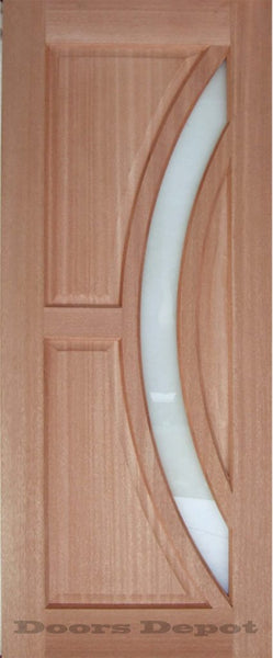 External Contemporary Glass Doors - Clear Glass GD-P01 CG